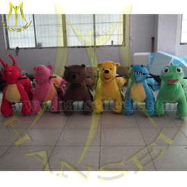 Hansel Guanzhou Plush Motorized Animal Scooters Indoor PlayGround Ride Animals supplier