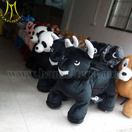 Hansel Best selling Guangzhou Mechanical Animal Ride Plush Toys On Wheels Stuffed Animal Rides supplier