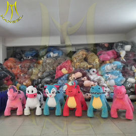 Hansel Cheap Amusement Park Kids Ride Electric Animal Motorcycle Walking Rides supplier
