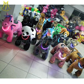 Hansel Cheap Amusement Park Kids Ride Electric Animal Motorcycle Walking Rides supplier