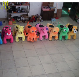 Hansel Cheap Amusement Park Kids Ride Electric Animal Motorcycle Walking Rides supplier