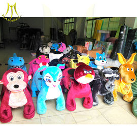 Hansel stuffed toys on wheels moterized animal motorized animals for sale supplier