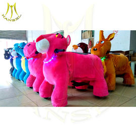 Hanseltech ride on animal unicorn plush animal battery car on wheels supplier