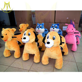 Hansel shopping mall animal pet ride with led necklace kids ride on toys supplier