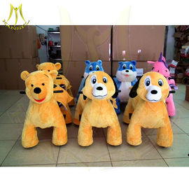 Hansel shopping mall animal pet ride with led necklace kids ride on toys supplier