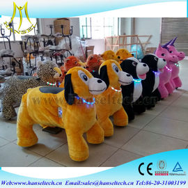 Hansel hot selling battery operated stuffed electric motorized animal mall supplier