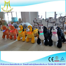 Hansel high quality coin operated plush electric riding toy animal supplier