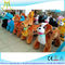 Hansel high quality plush electric amusement rides animal coin operated toys supplier