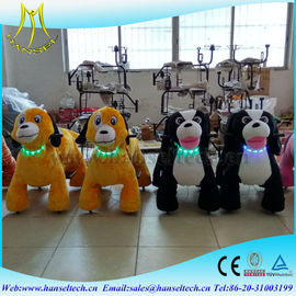 Hansel high quality plush electric animal scooters for kids ride in shopping malls supplier