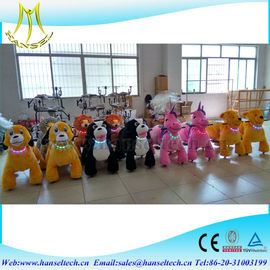 Hansel high quality plush electric animals scooter wholesale cheap stuffed animal scooter on mall supplier