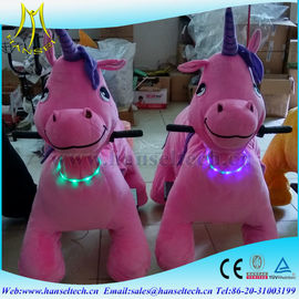 Hansel motorized plush riding children dinosaur games riding indoor electric animal riding scooter supplier