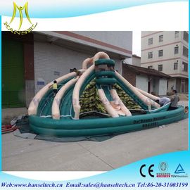 Hansel hot selling children amusement park inflatable bounce house inflatable bouncy castle supplier