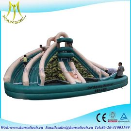 Hansel hot selling children amusement park inflatable bounce house inflatable bouncy castle supplier