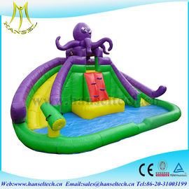 Hansel hot selling children entertainment PVC inflatable bouncer slide jumping slide for sale supplier