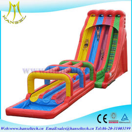 Hansel hot selling children entertainment PVC inflatable bouncer slide jumping slide for sale supplier