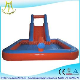 Hansel high quality PVC material commercila inflatable bouncer slide inflatable play area for children supplier