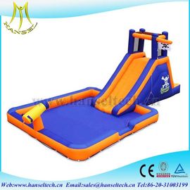 Hansel high quality PVC material commercila inflatable bouncer slide inflatable play area for children supplier