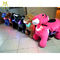 Hansel pay attention to details kids riding train amusement park moving outdoor motorized plush riding animals supplier