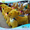 Hansel battery operated coin op game ride electric toys amusement park stuffed animal unicorn on wheels for sales supplier