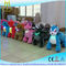 Hansel battery coin operation amusement park outdoor playground moving family party mechanical dog ride in mall supplier