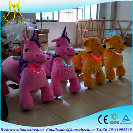 Hansel playground equipment rocking kiddie rides car playground equipment rocking soft animal scooter rides cars supplier