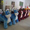 Hansel outdoor park games funfair fiberglass rides games for kids under 3 moving battery operated plush animals supplier