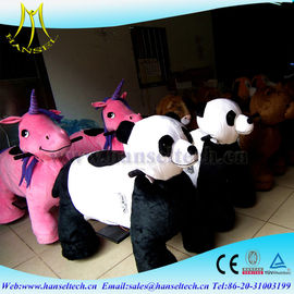 Hansel playground equipment rocking stuffed animal scooter ride electric octopus riding cow toys for kids unicorn coin supplier