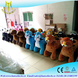 Hansel playground equipment rocking stuffed animal scooter ride electric octopus riding cow toys for kids unicorn coin supplier