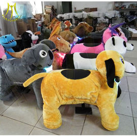 Hansel family entertainment center coin operated dragon ride electrical animaltoy riding stuffed animal scooter ride supplier