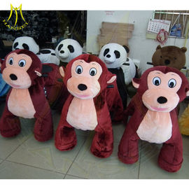 Hansel kiddie ride small train rohs standard luck cow electric motorized scooter with coin operated animal scooter ride supplier