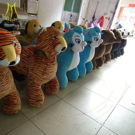 Hansel amusement park equipmentmechanical walking animal bikemall car for kids plush animal electric scooter australia supplier