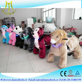 Hansel amusement ride manufacturers electrical toy animal riding ride coin operated electric toy car animal electric car supplier