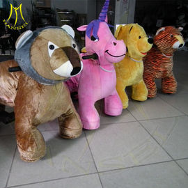 Hanselsafari animal motorized ride animal motorized ride for mall driving car animals horse scooter for adults supplier