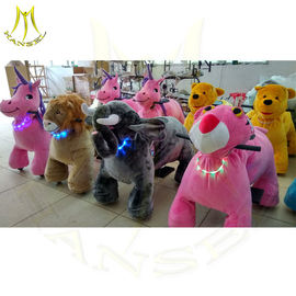 Hansel coin operated kiddie rides for sale uk entertainment play equipment animal cow electric riding animal kids supplier