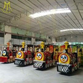 Hansel stock amusement park rides trackless battery operated train rides factory supplier