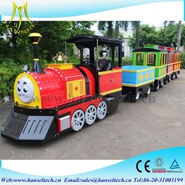 Hansel cheap Tourist Amusement Trackless Kids Mini Train amusement trains for sale factory supplier