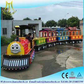 Hansel New Design Electric tourism Car Amusement Child Train with Trackless amusement rides train supplier