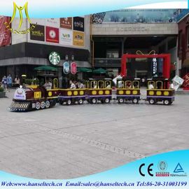 Hansel New Design Electric tourism Car Amusement Child Train with Trackless amusement rides train supplier