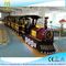 Hansel cheap amusement park rides trackless train,mini electric tourist train rides for sale supplier