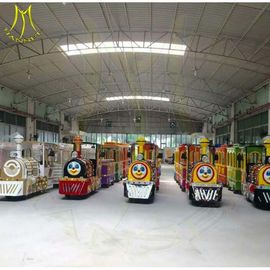 Hansel hot selling Outdoor Trains Rides Kiddie Train Rides For Sale, Kiddie Trian Electric Indoor rides factory supplier