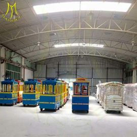 Hansel hot selling Outdoor Trains Rides Kiddie Train Rides For Sale, Kiddie Trian Electric Indoor rides factory supplier