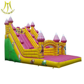 Hansel stock pvc material commercial inflatable bounce house inflatable slide supplier supplier