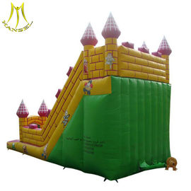 Hansel stock pvc material commercial inflatable bounce house inflatable slide supplier supplier