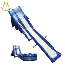 Hansel gaint outside inflatable amusement park kids amusement toys inflatable water slide factory supplier