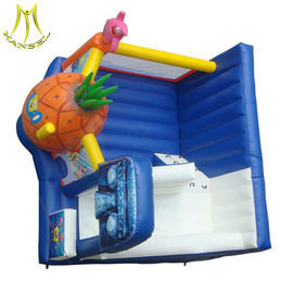 Hansel colourful kids playing inflatable toy amusment park inflatable bouncers manufacturer supplier