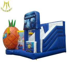 Hansel colourful kids playing inflatable toy amusment park inflatable bouncers manufacturer supplier