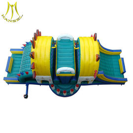 Hansel hottest obstable course jumping inflatable kids jumping castle in guangzhou supplier