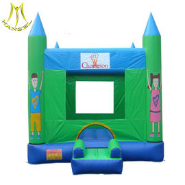 Hansel Popular inflatable small slide jumping amusement park inflatable bouncers manufacturer supplier