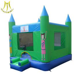 Hansel Popular inflatable small slide jumping amusement park inflatable bouncers manufacturer supplier