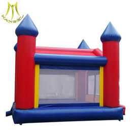 Hansel stock commercial outdoor inflatable bouncer kids obstacle course jumping castle from china supplier